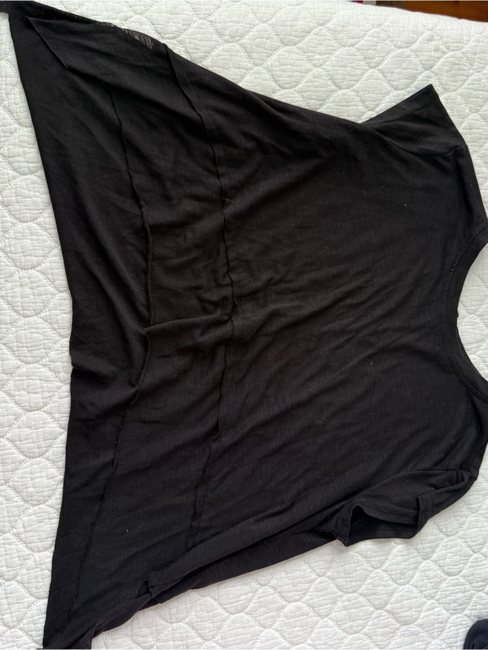 SHEIN Black Short Sleeve Crewneck Tee